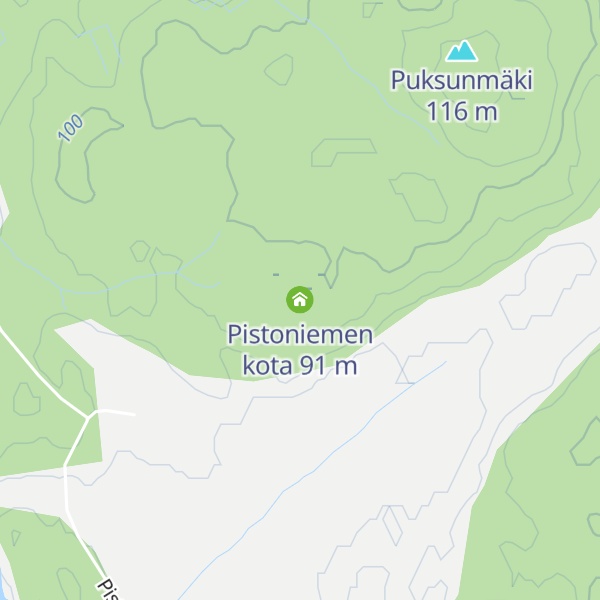 Map of Pistoniemen kota