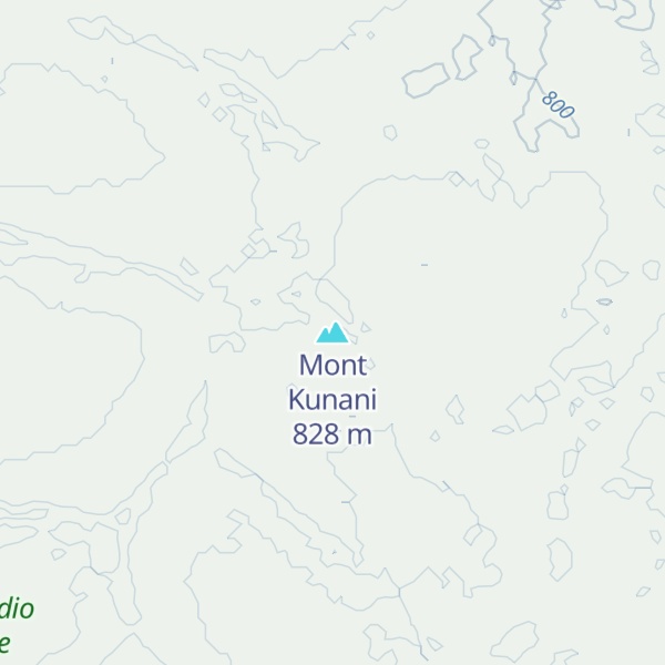Map of Mont Kunani