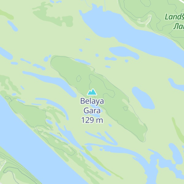 Map of Belaya Gara