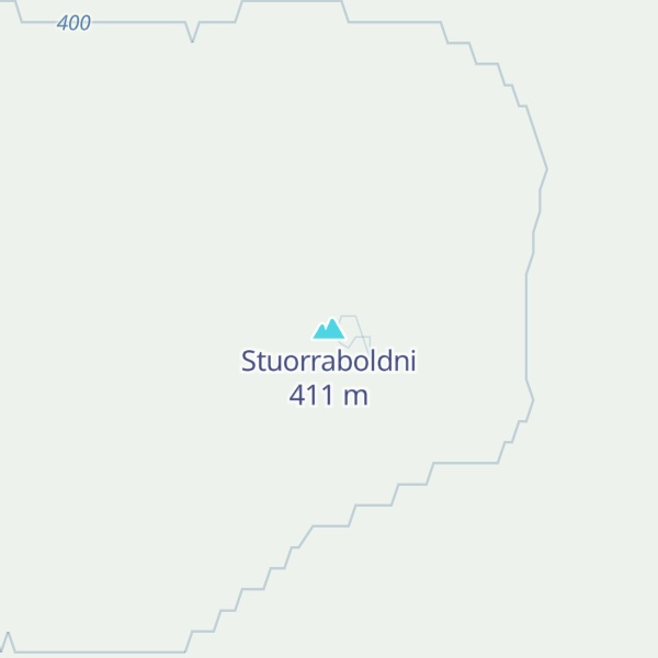 Map of Stuorraboldni