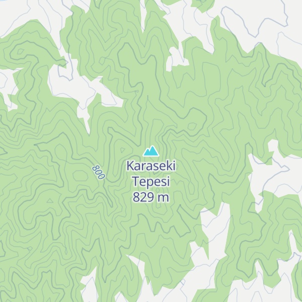 Map of Karaseki Tepesi