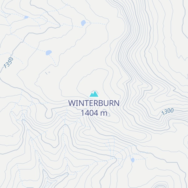 Map of WINTERBURN