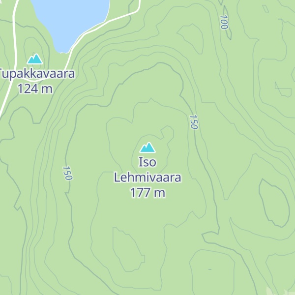 Map of Iso Lehmivaara