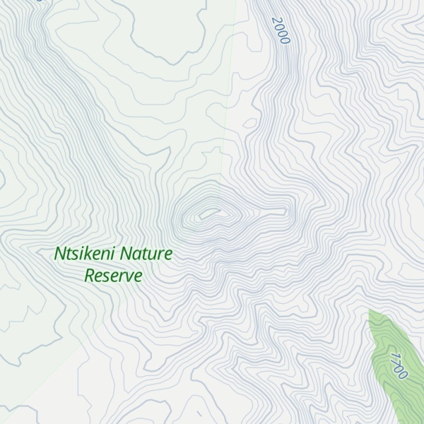 Map of Nsikeni