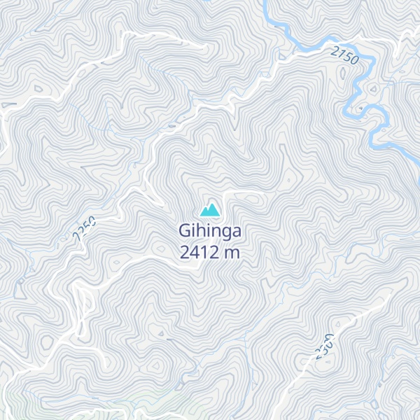 Map of Gihinga