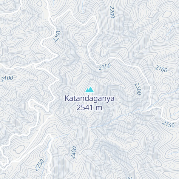 Map of Katandaganya