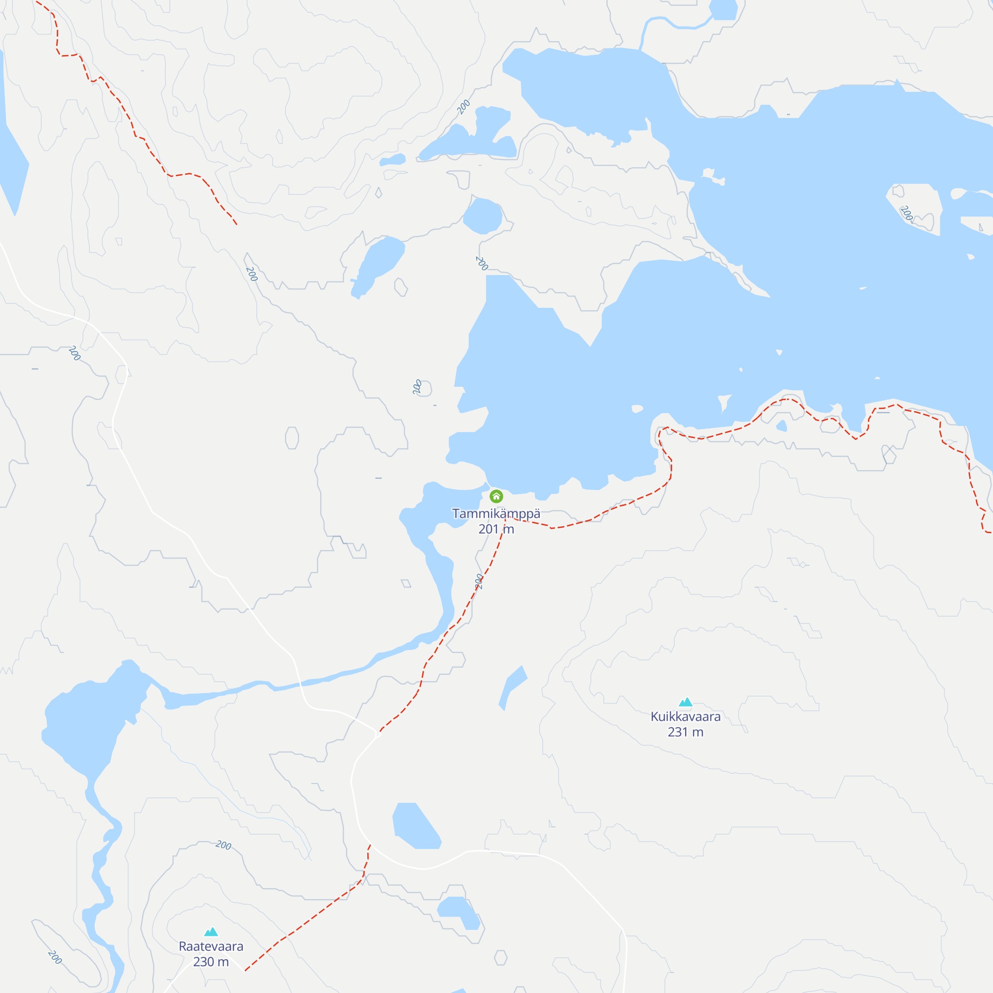 Tammikämppä map