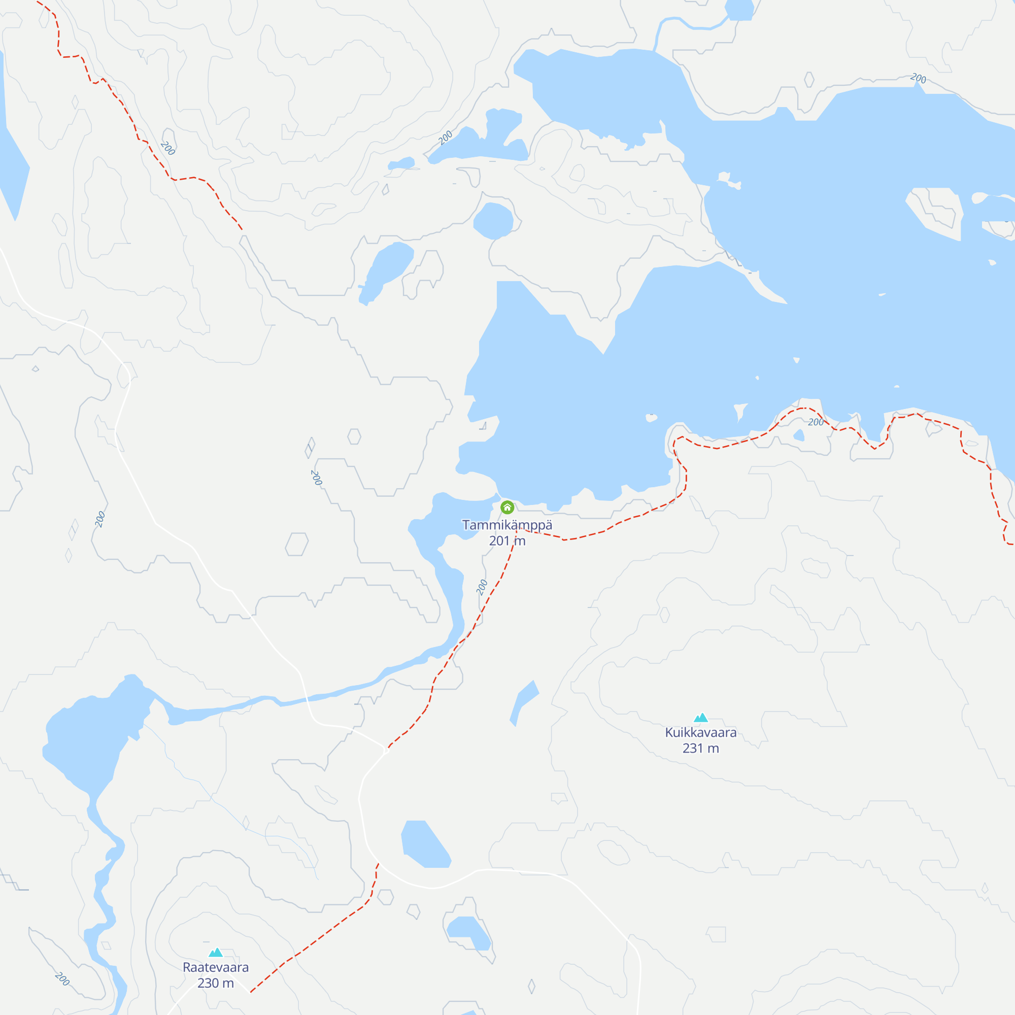 Tammikämppä map