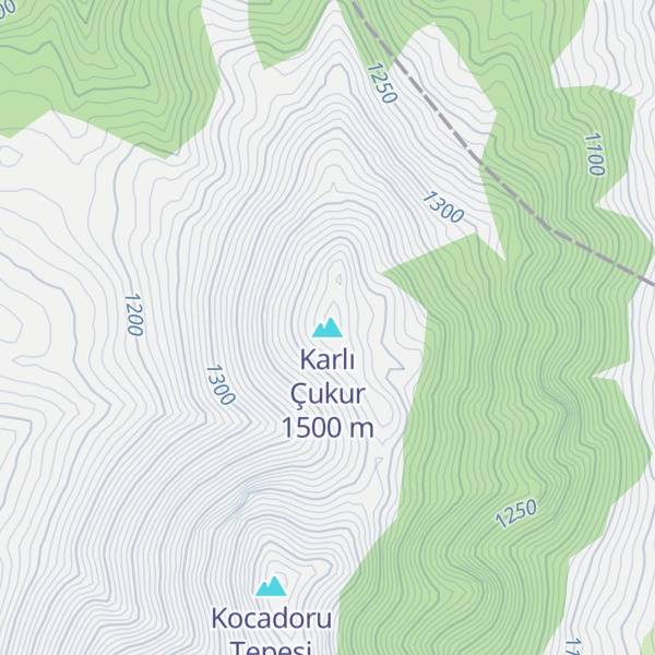 Map of Karlı Çukur