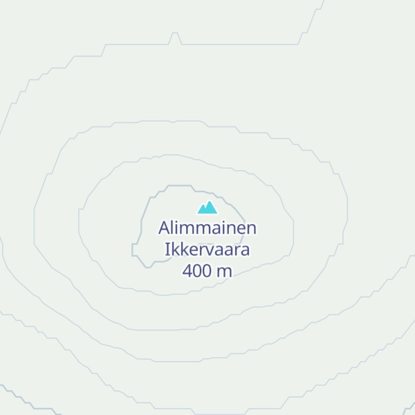 Map of Alimmainen Ikkervaara