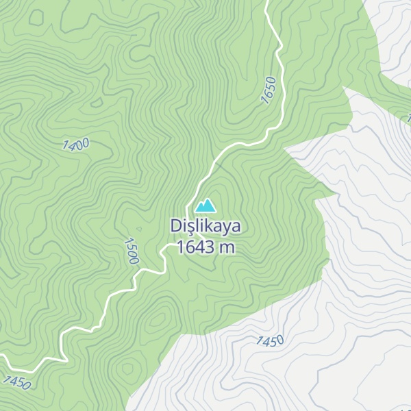 Map of Dişlikaya
