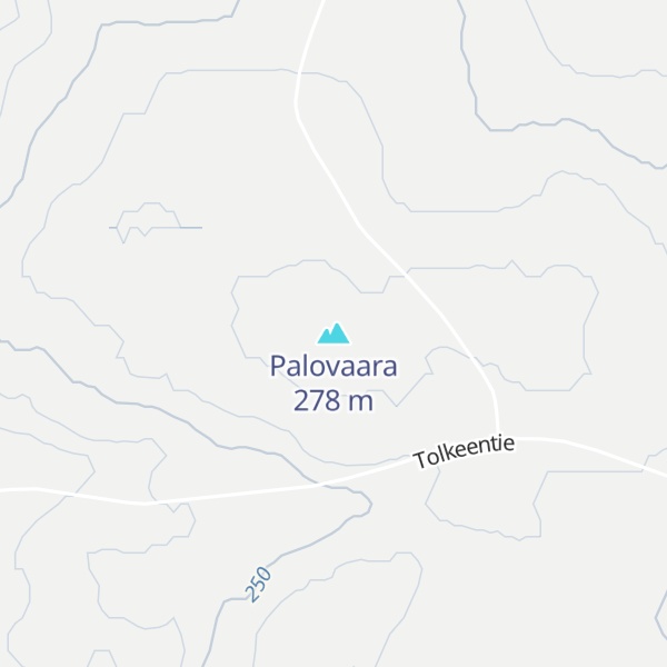 Map of Palovaara