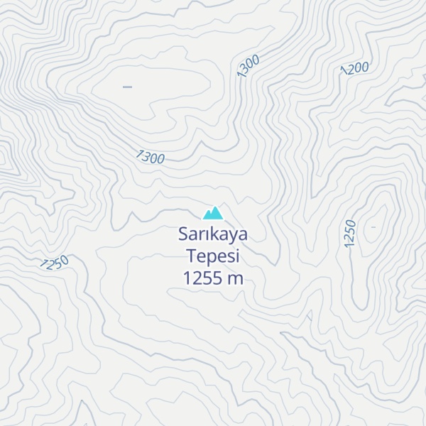 Map of Sarıkaya Tepesi