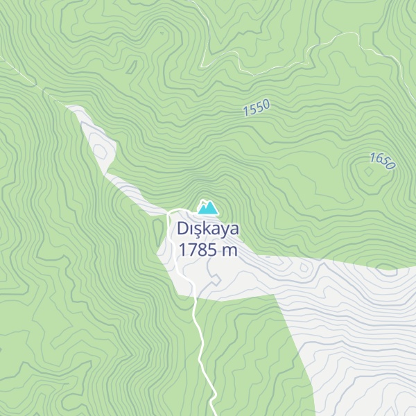 Map of Dışkaya
