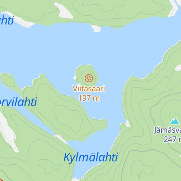 Map of Jämäshovi