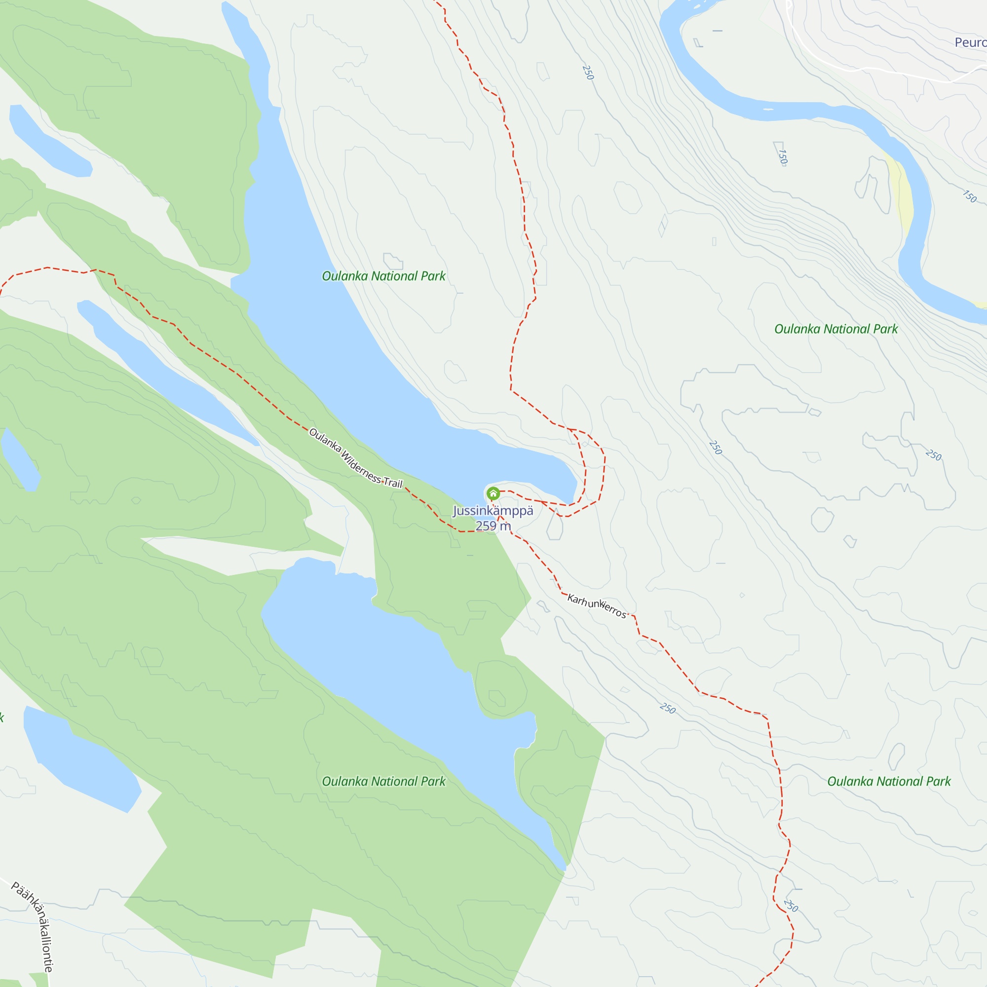 Jussinkämppä map