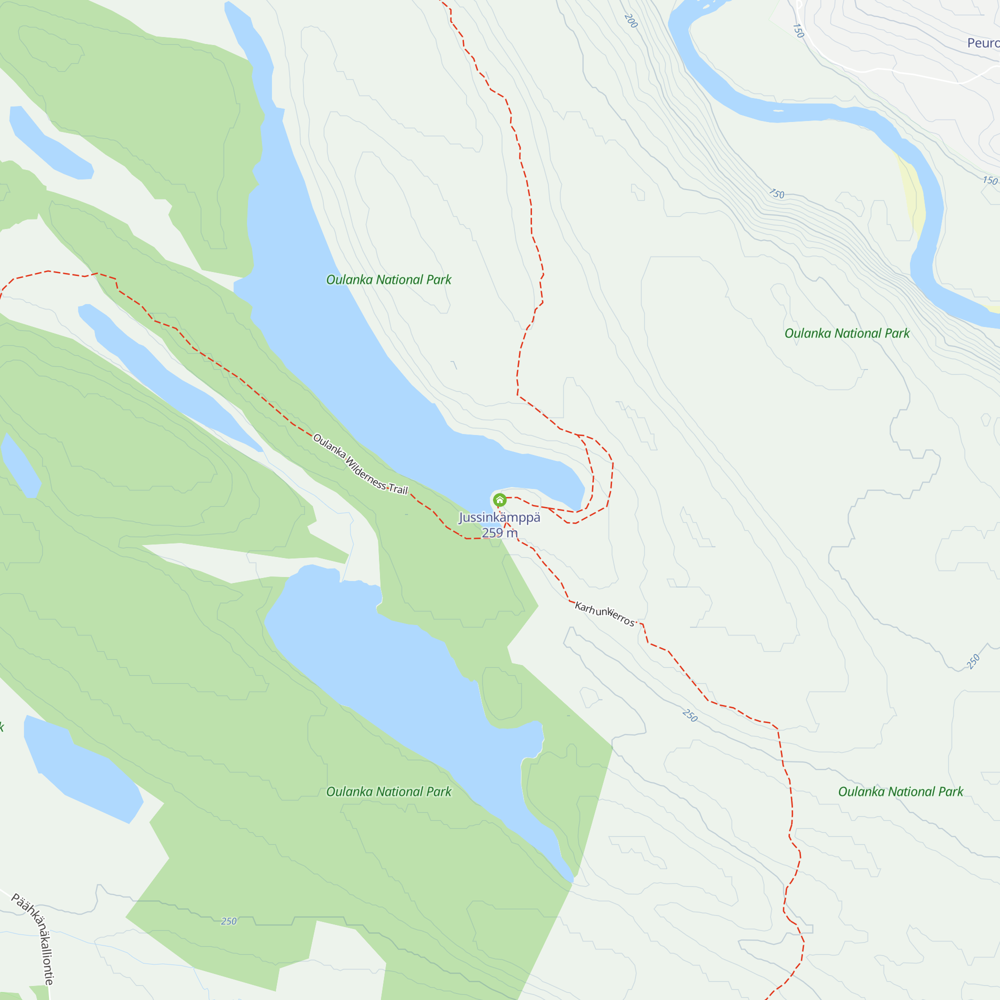 Jussinkämppä map