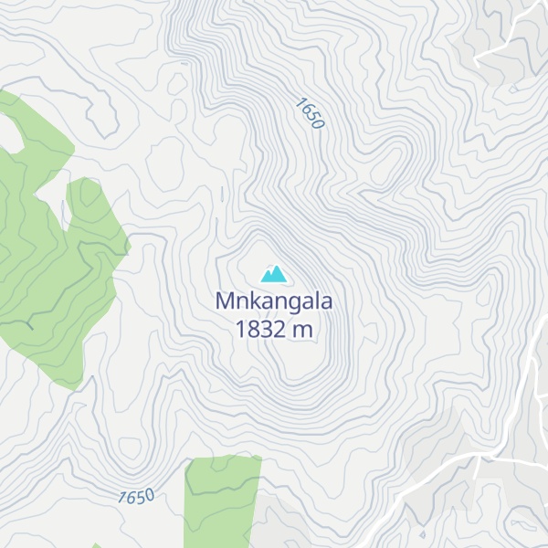 Map of Mnkangala