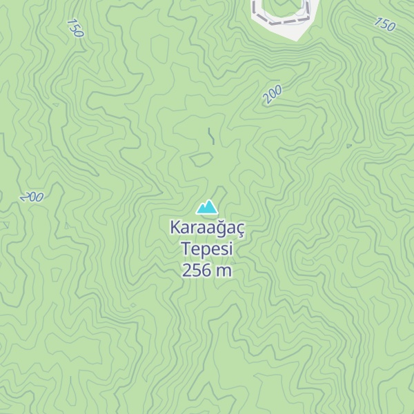 Map of Karaağaç Tepesi