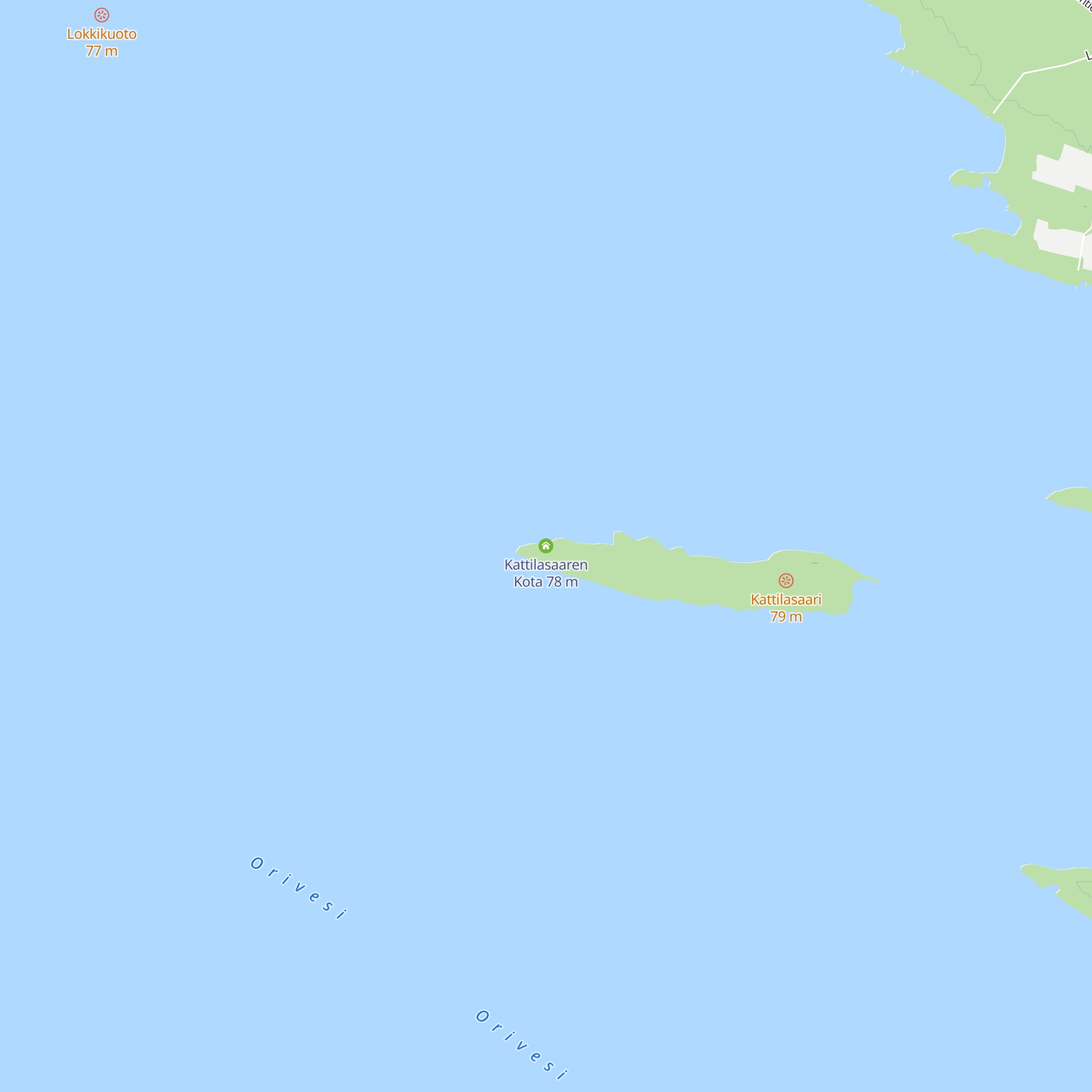 Kattilasaaren Kota map