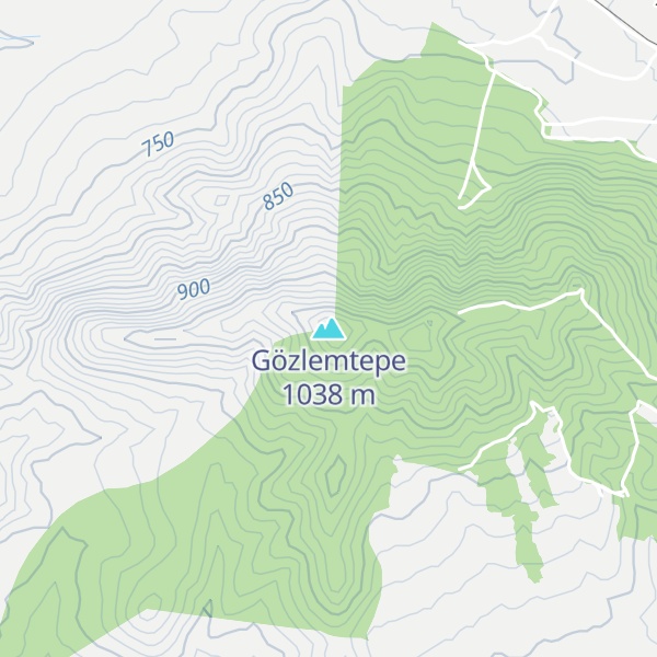 Map of Gözlemtepe