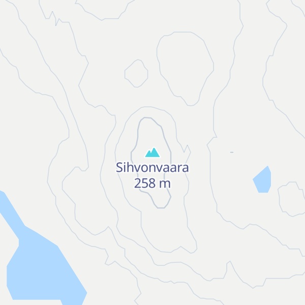 Map of Sihvonvaara