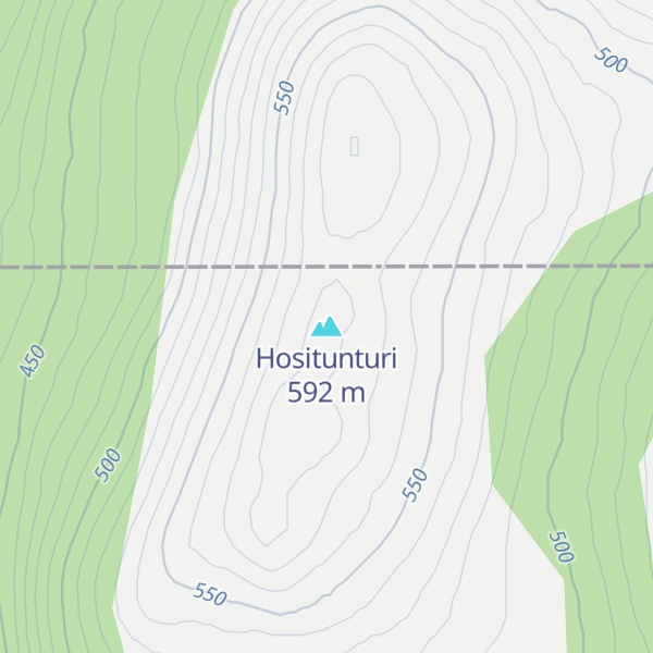 Map of Hositunturi