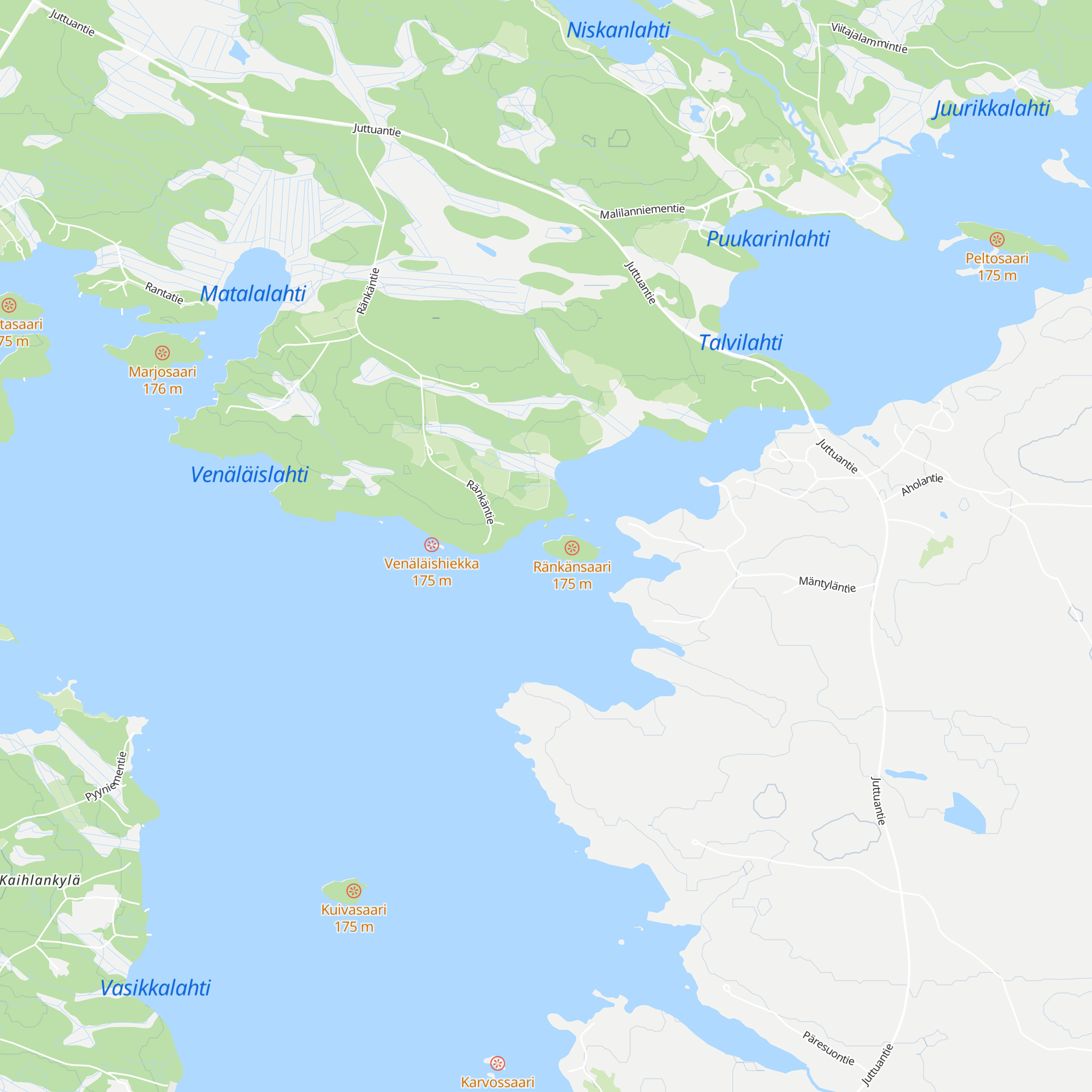 Ränkänsaaren autiotupa map