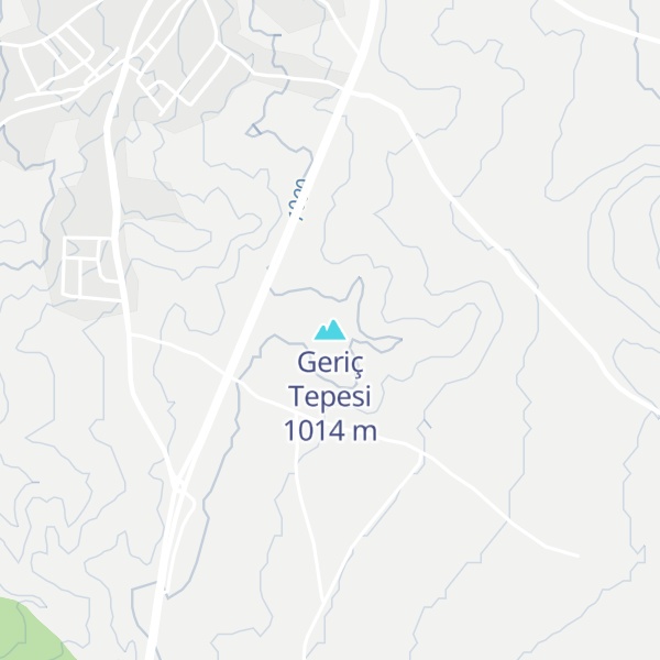 Map of Geriç Tepesi