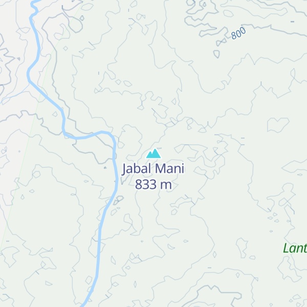 Map of Jabal Mani