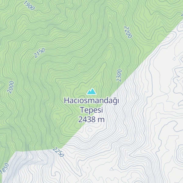 Map of Hacıosmandağı Tepesi
