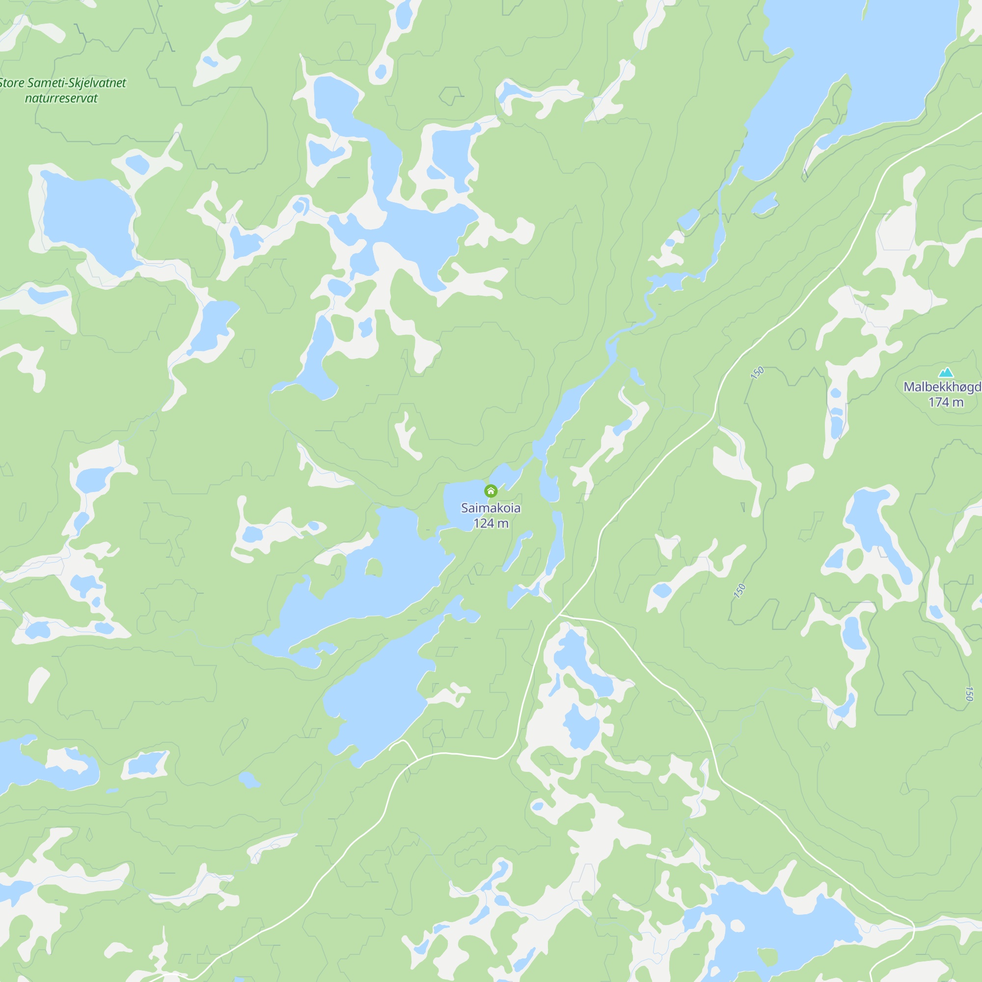 Saimakoia map