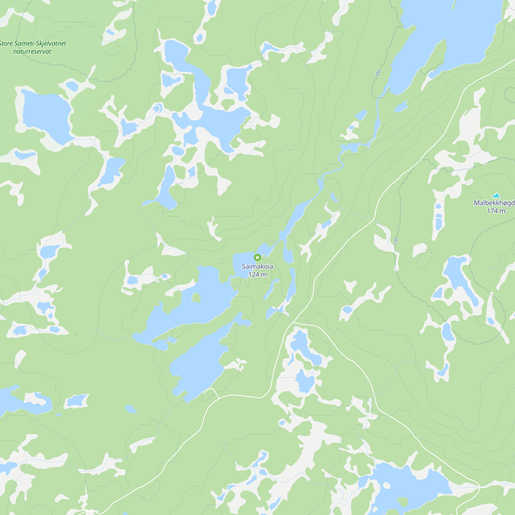 Saimakoia map