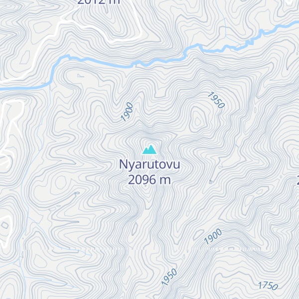 Map of Nyarutovu