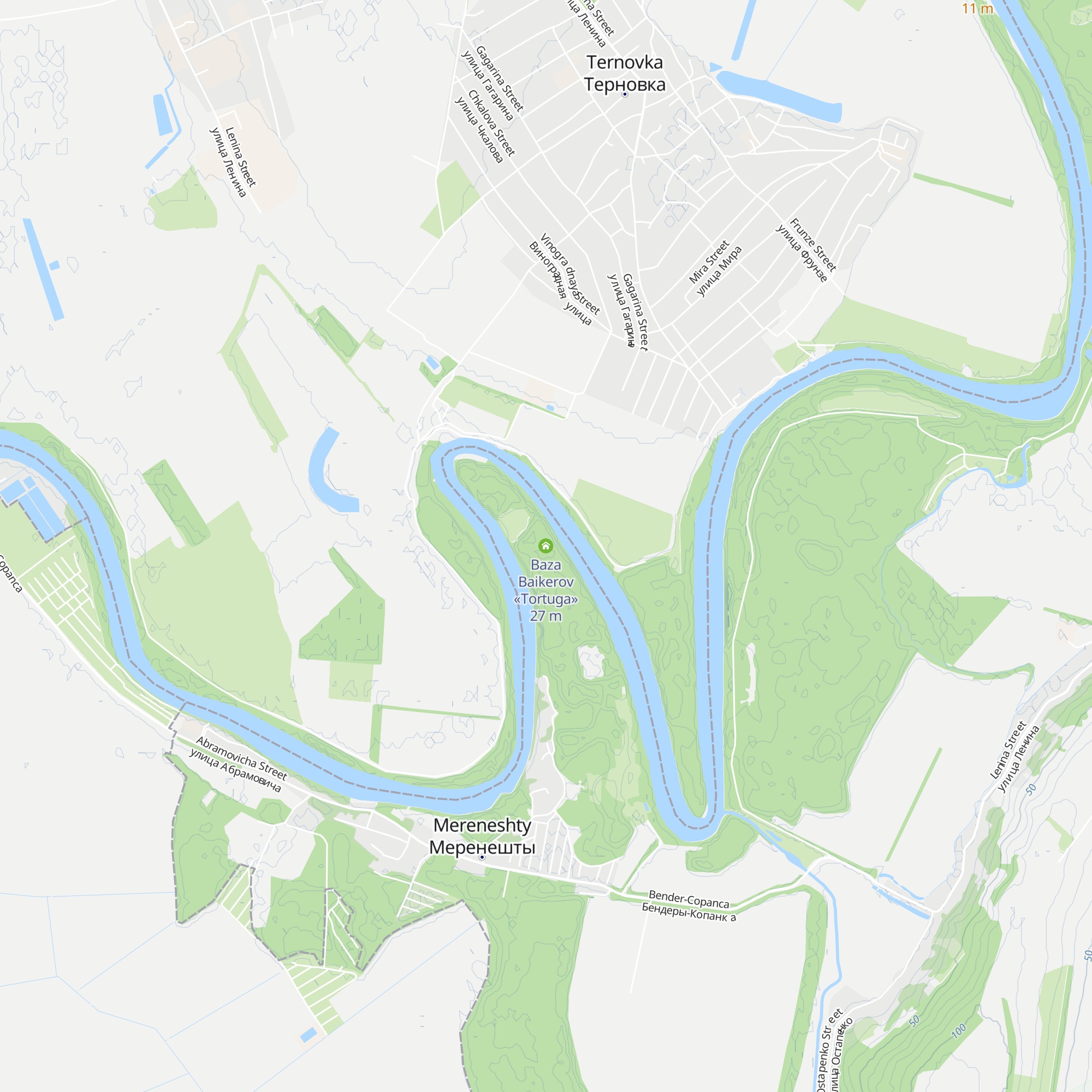 Baza Baikerov «Tortuga» map