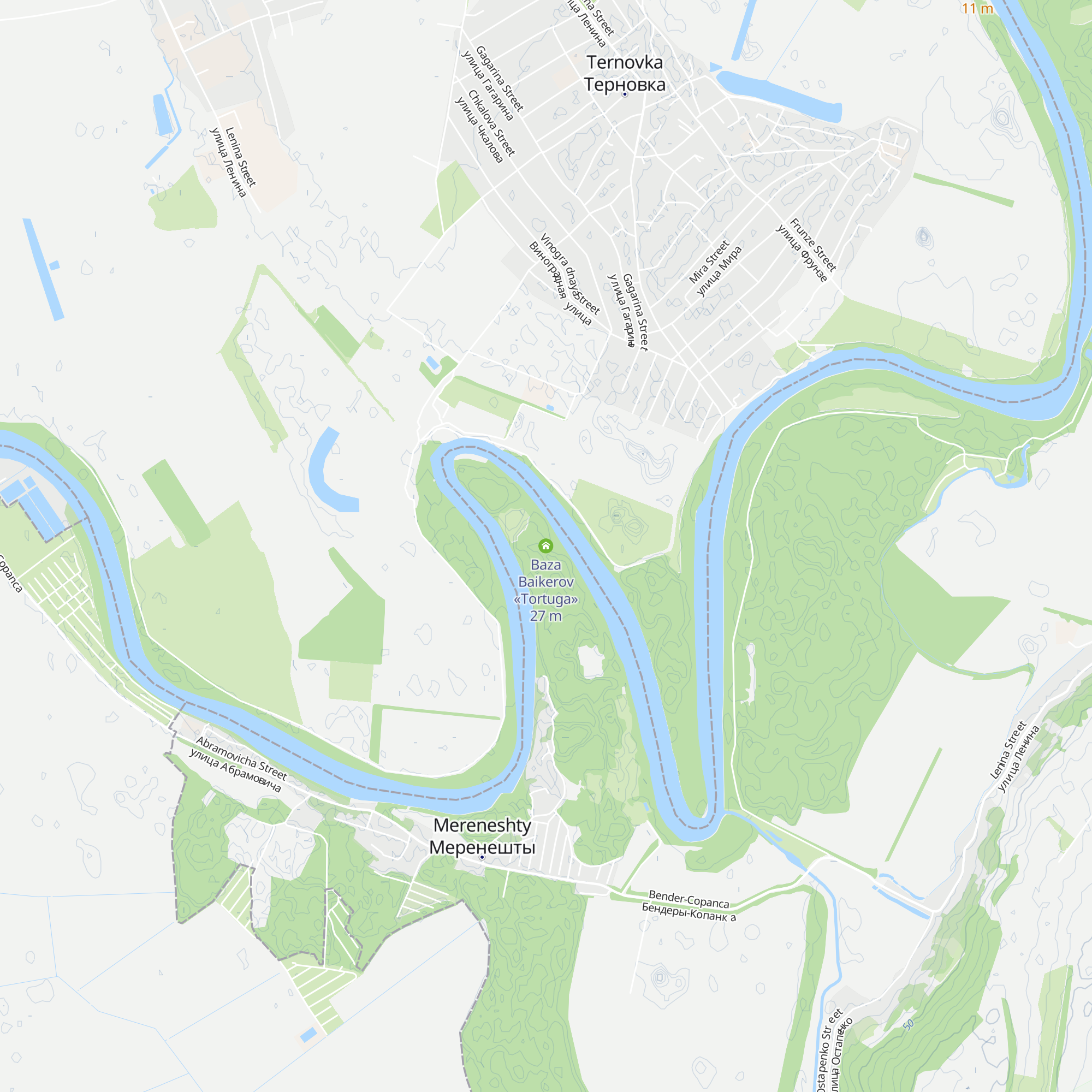 Baza Baikerov «Tortuga» map
