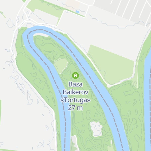 Map of Baza Baikerov «Tortuga»
