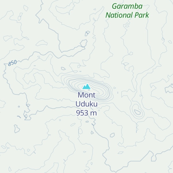 Map of Mont Uduku