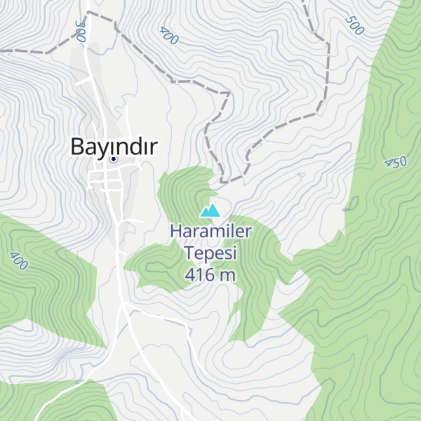 Map of Haramiler Tepesi