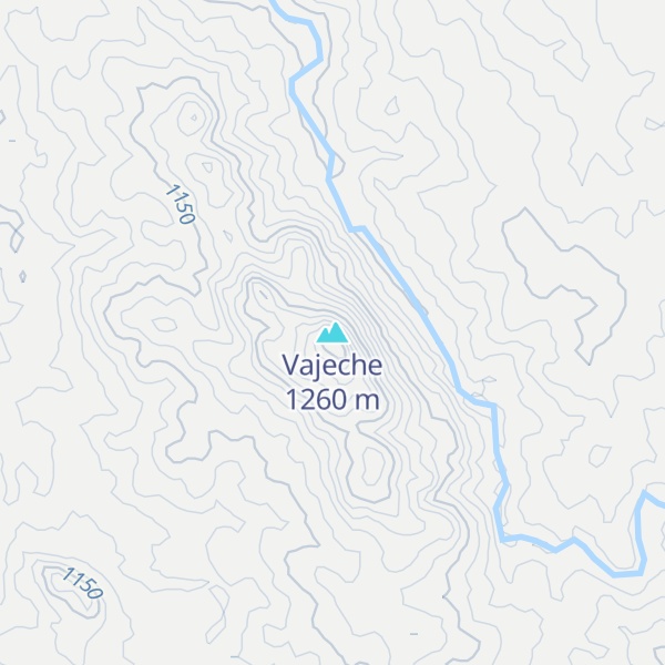 Map of Vajeche