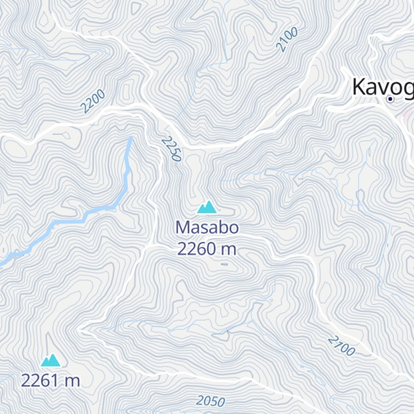 Map of Masabo