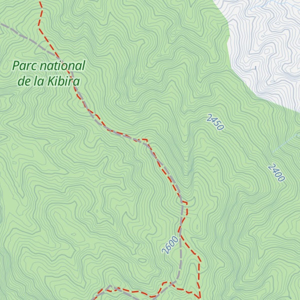 Map of Umusozi Teza
