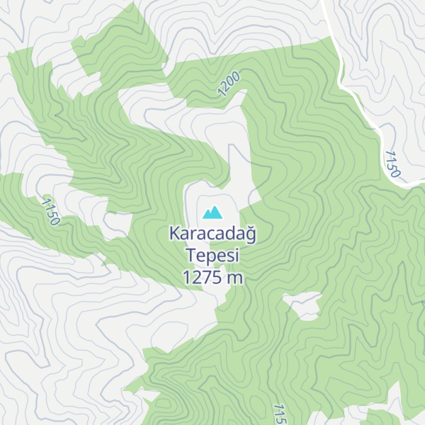 Map of Karacadağ Tepesi