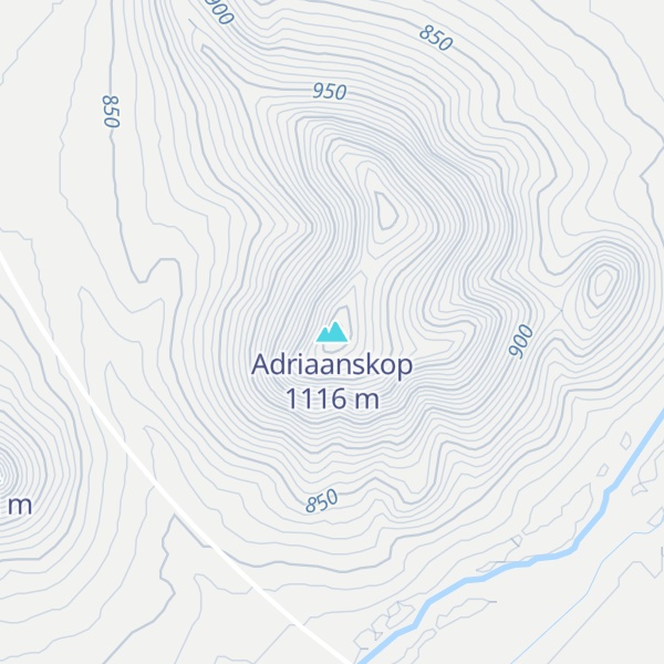 Map of Adriaanskop