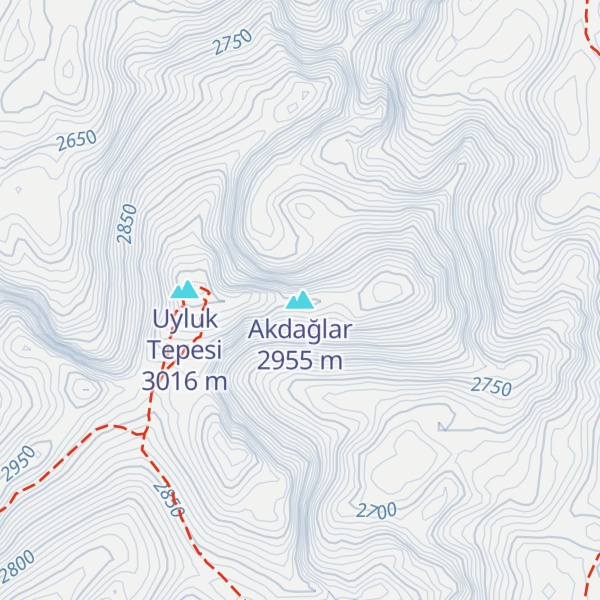 Map of Akdağlar