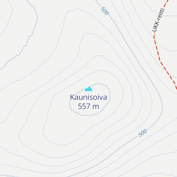 Map of Kaunisoiva