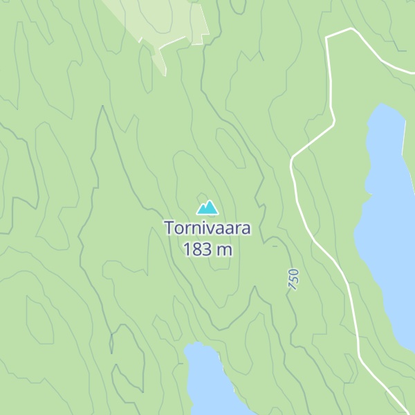 Map of Tornivaara