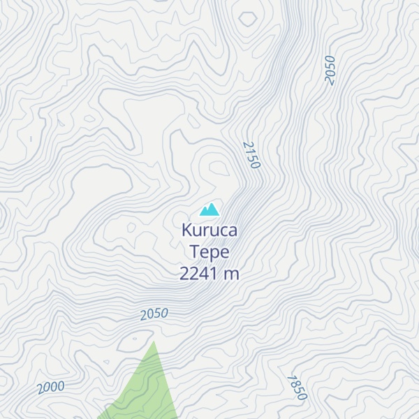 Map of Kuruca Tepe