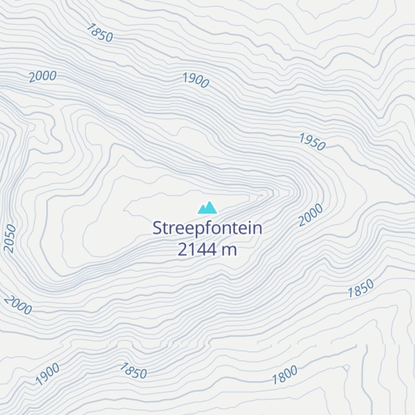Map of Streepfontein