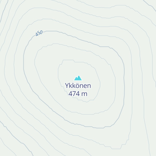Map of Ykkönen